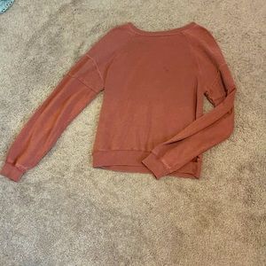 Mauve sweatshirt top
